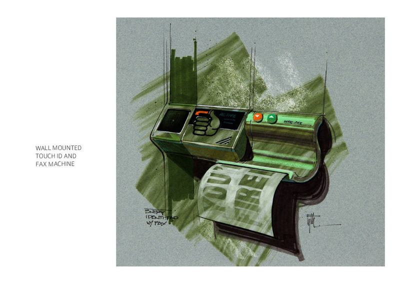 Illustration for article titled Brand New Concept Art of Back to the Future Part II's 2015 Technology